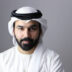 Portrait Of An Arab Businessman Wearing UAE Emirati Traditional Dress